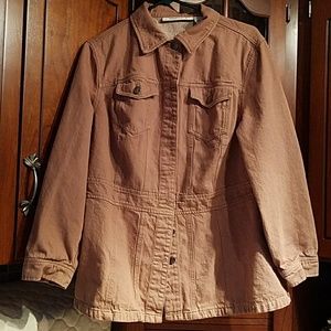 Light brown jean jacket
